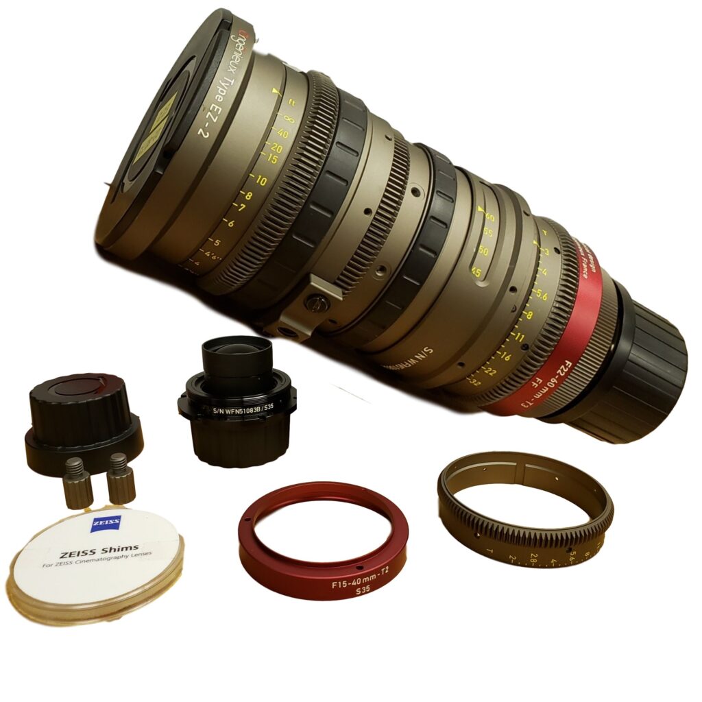 Angenieux EZ-2 Zoom Lens. S35 + FF Back