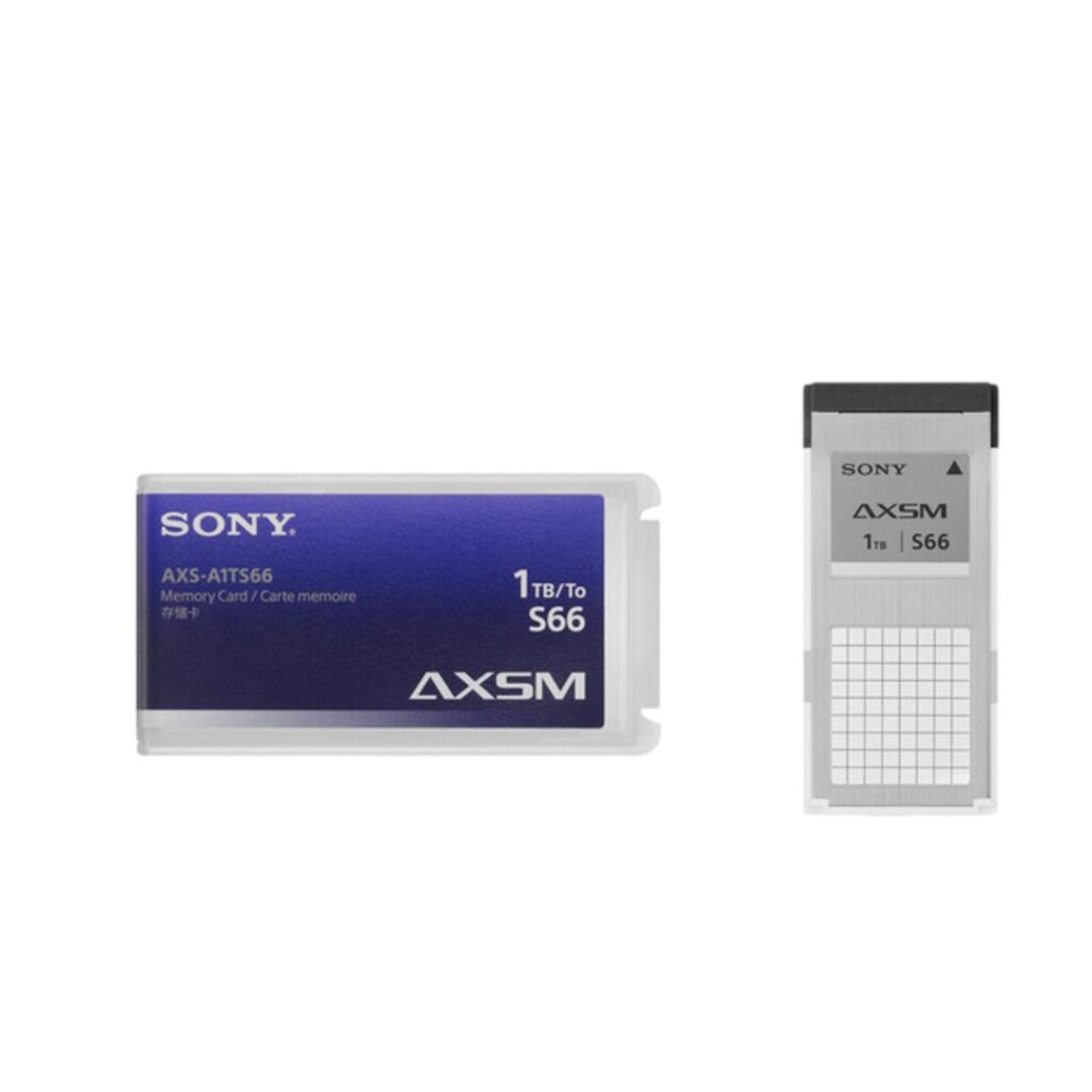 Buy Sony 1TB AXS S66 Memory Card at New Life Cine. Inspected, verified, and protected by white-glove escrow with insured global delivery.