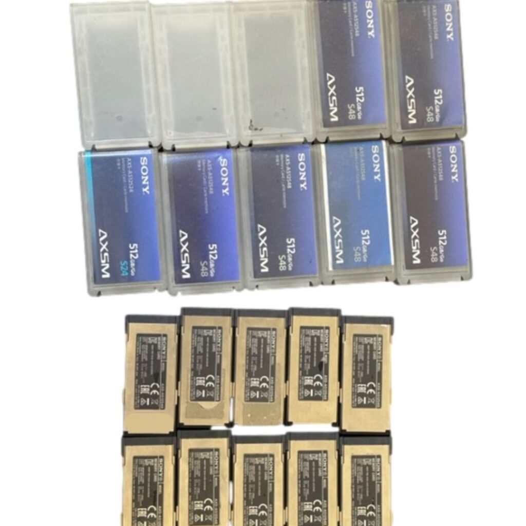 10x Sony S48 AXS Cards for Sony Venice